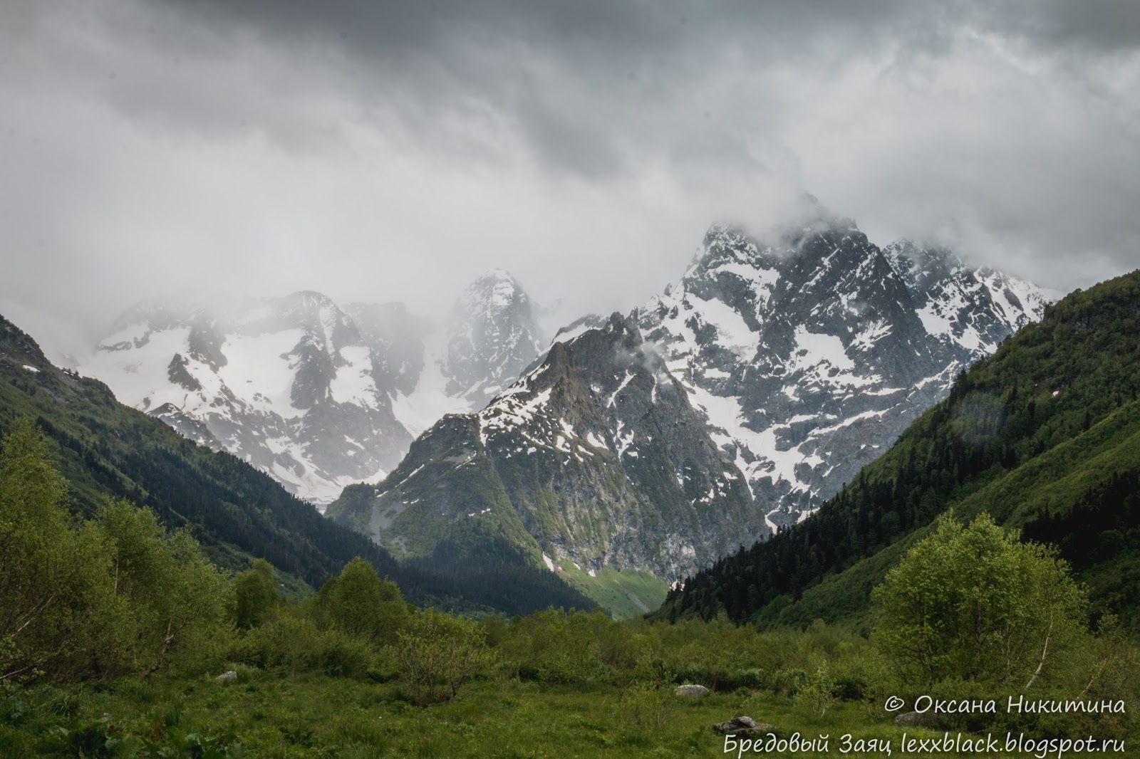 Picture Ущелье гоначхир, форельное озеро продолжительность: Bredovyj Zayac Ushele Gonachhir I Forelevoe Ozero Tumanly Kyol Kchr