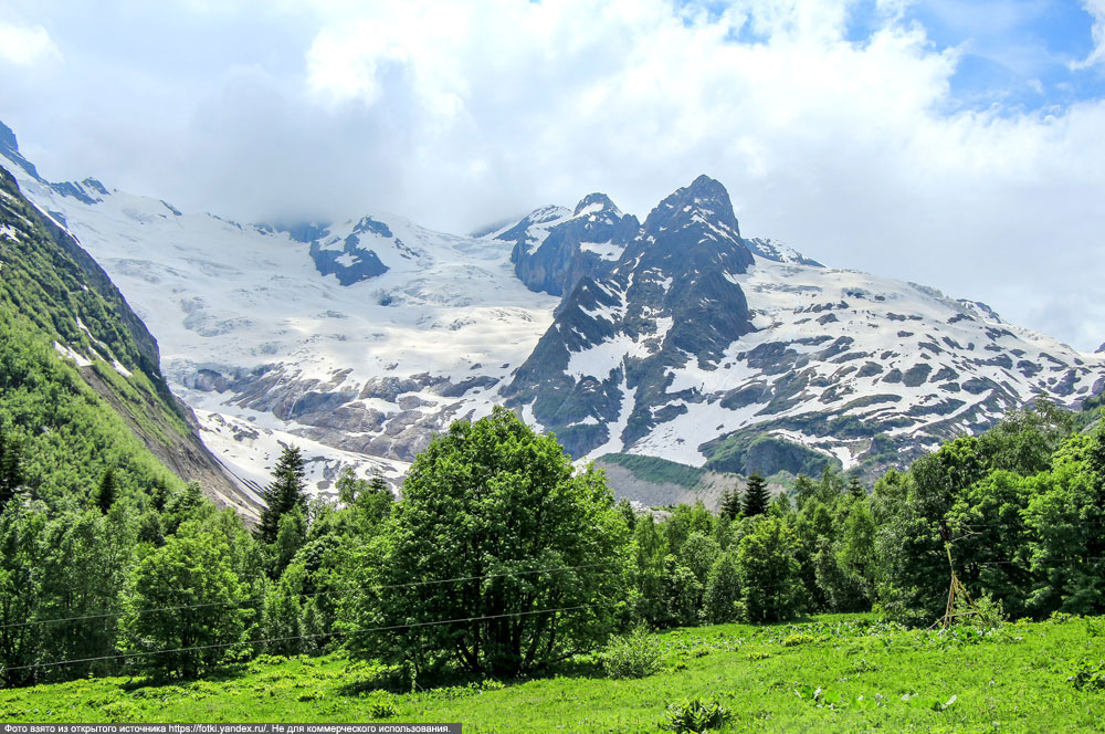 Инфо Ледник Алибек Маршрут&nbsp;Фотографий